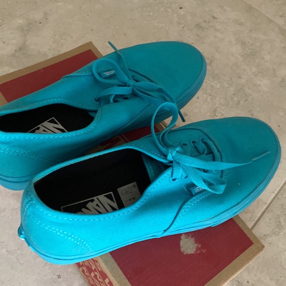 Blue Vans low - Picture 2 of 3